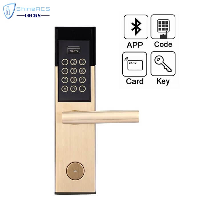 قفل الباب رمز لوحة المفاتيح الرقمية الذكية للمنزل والفندق SL-P8813 9