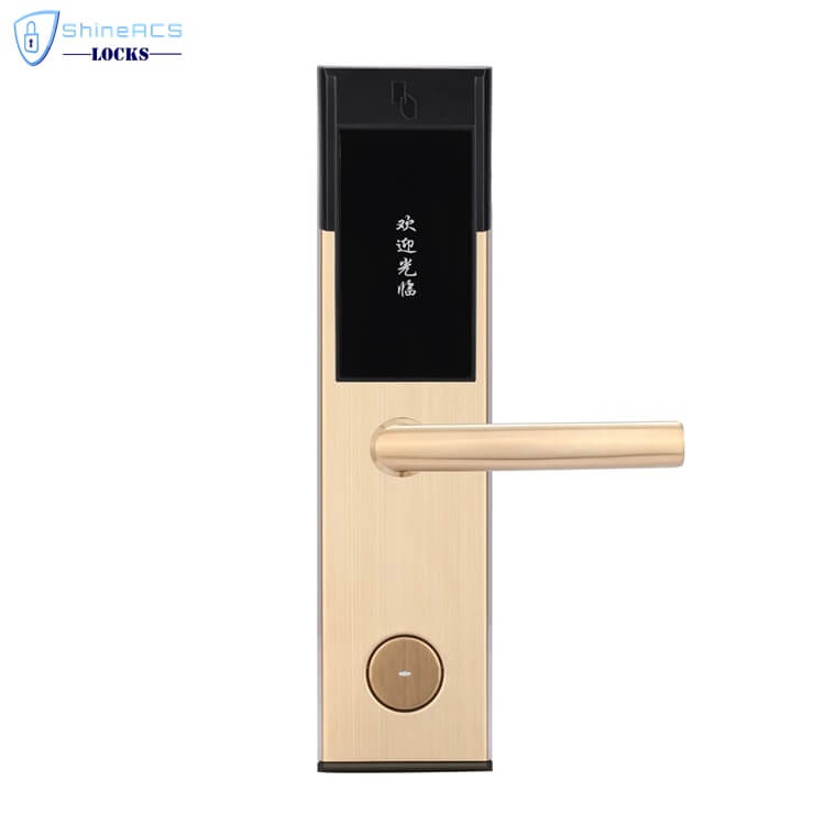 Κλειδαριές πόρτας με σάρωση εμπορικής κάρτας ασφαλείας RFID SL-HL8011-8 4