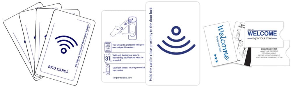 RFID hotelové klíčové karty