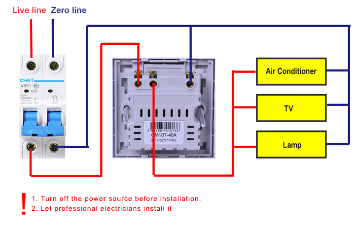 Interruptor de ahorro de energía del hotel con tarjeta Mifare para habitación SL-ES003MF 4