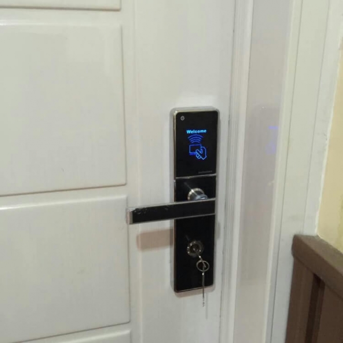 Système électronique de serrure de porte de balayage de carte de RFID pour des hôtels SL-HL8505 13