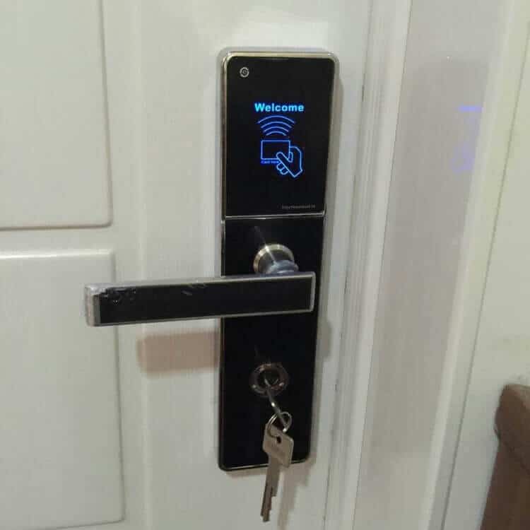 نظام قفل الباب الإلكتروني لبطاقة RFID للفنادق SL-HL8505 14