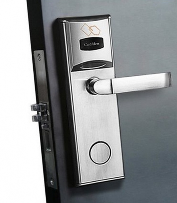 ล็อคประตูเครื่องอ่านบัตร Keyless RFID สำหรับห้องพักในโรงแรม SL-HL8011-3 9