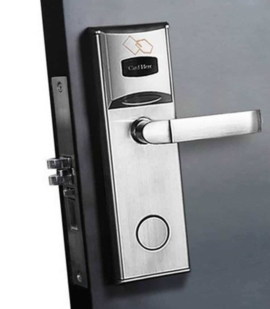 قفل باب قارئ بطاقة RFID بدون مفتاح لغرفة الفنادق SL-HL8011-3 9