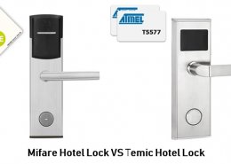 Hotelový zámek Mifare VS Temic Hotel Lock