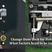 sostituire la serratura della porta per le camere d'albergo