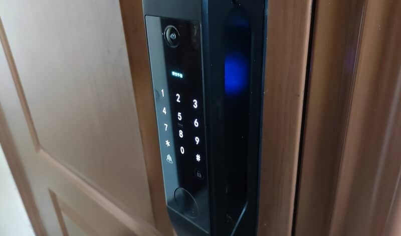 Is the password of the smart door lock safe