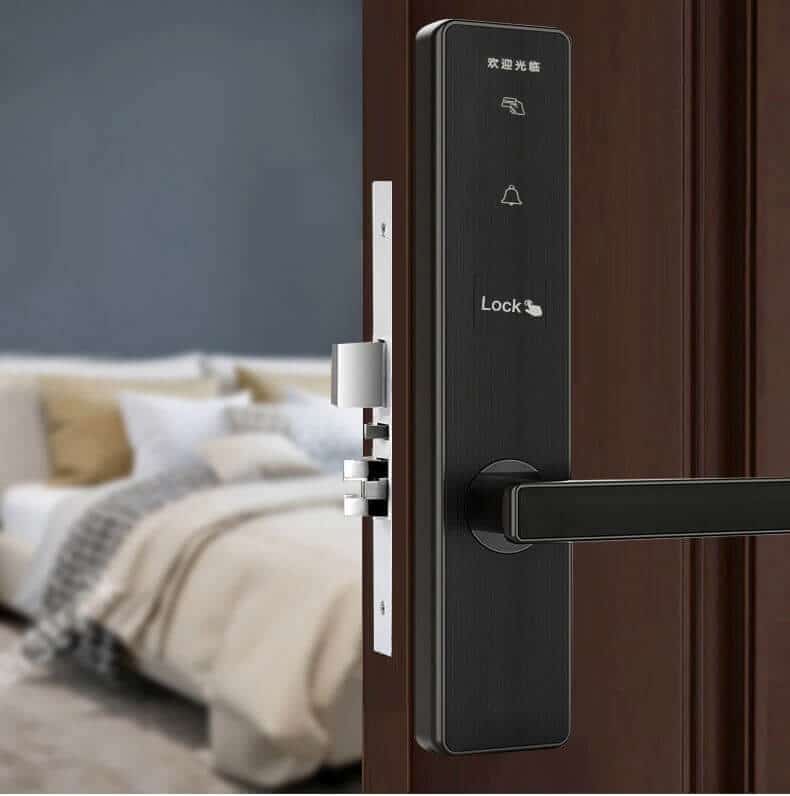 Elektronisches RFID-Hoteltürschlüsselkartensystem Eintrittsschloss SL-HD9 10