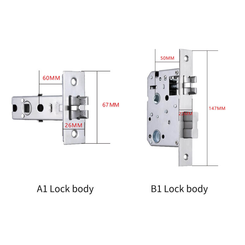 Schlüsselloses RFID-Sicherheits-Smartcard-Türschloss für Hotelzimmer SL-H2018 8