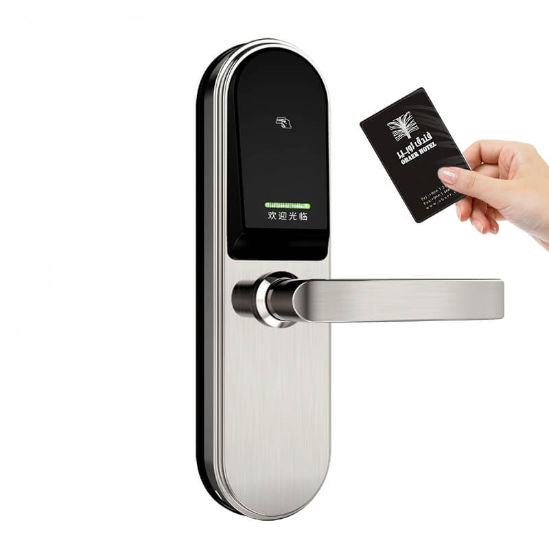 Cerradura de puerta con tarjeta inteligente de seguridad RFID sin llave de habitación de hotel SL-H2018 (7)