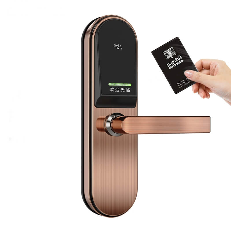 غرفة الفندق بدون مفتاح RFID الأمن قفل باب البطاقة الذكية SL-H2018 4