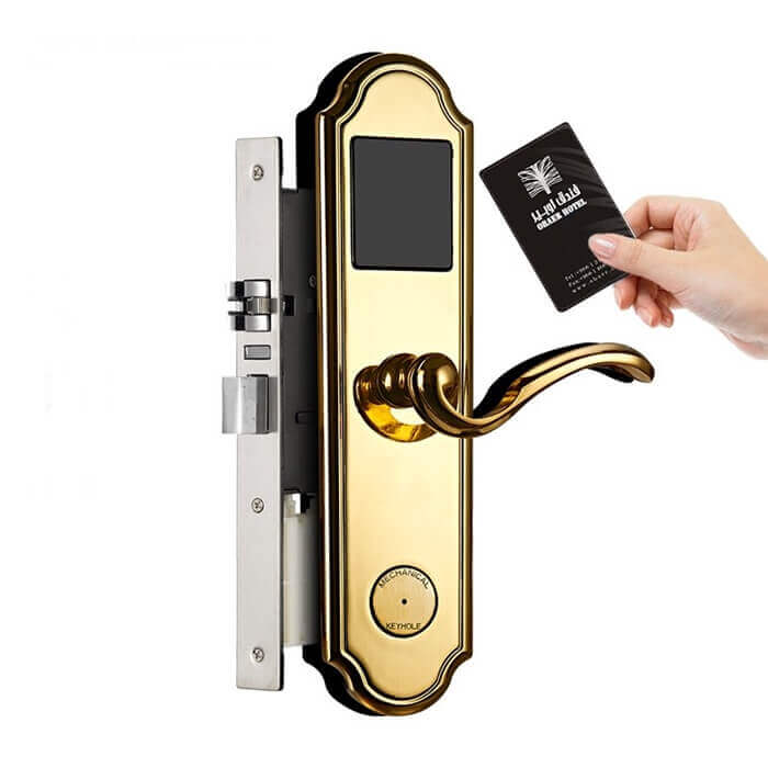 Keyless Electronic Key Card RFID Locks for Hotels Room Safe SL-H200 (4)