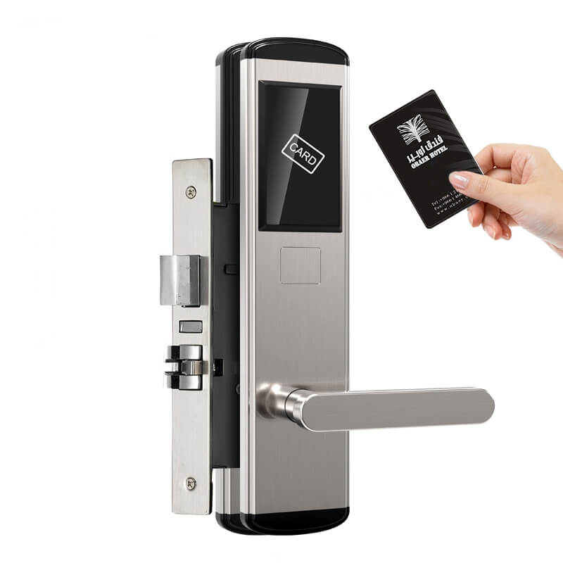 Elektronik 1623656726-Electronic RFID Entry Key Card Lock untuk Keamanan Pintu Hotel SL-HA2 (3) RFID Entry Key Card Lock untuk Keamanan Pintu Hotel SL-HA2 (3)