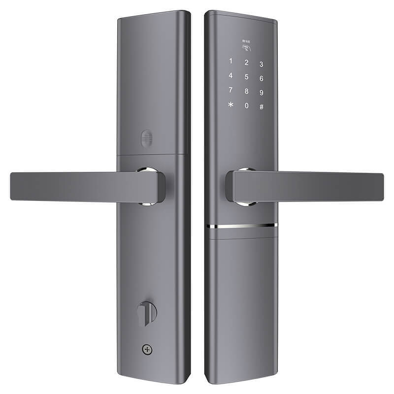 ล็อคประตูห้องนอน Keyless Bluetooth พร้อมปุ่มกดสำหรับอพาร์ทเมนท์ SL-BD8