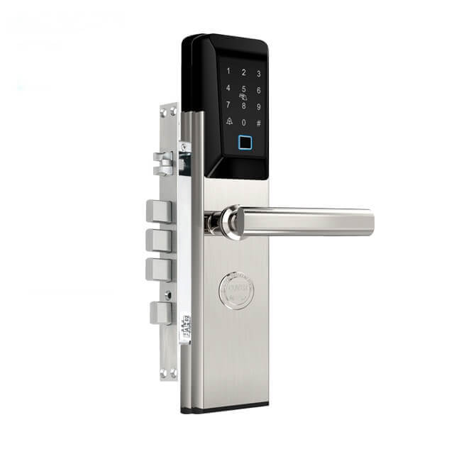 Cerradura de la puerta delantera del escáner de huellas dactilares con la aplicación móvil Android SL-F1068