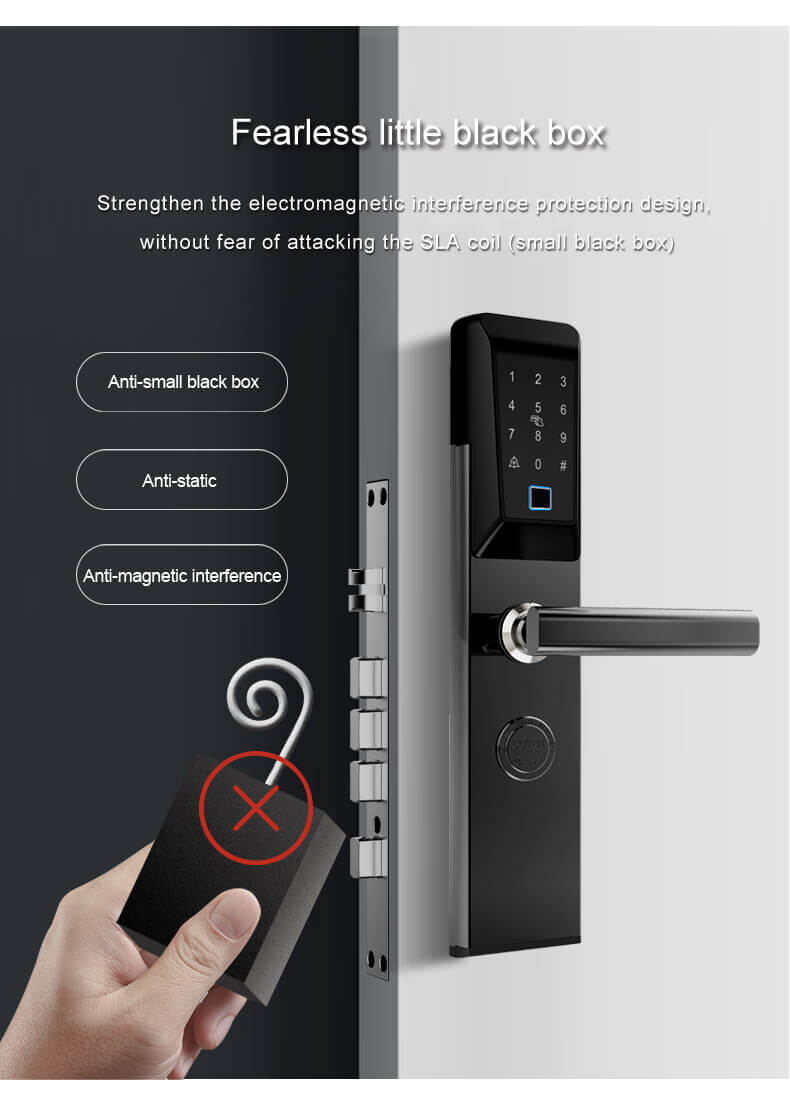 ماسح بصمة الإبهام قفل الباب الأمامي مع تطبيق Android Mobile SL-F1068