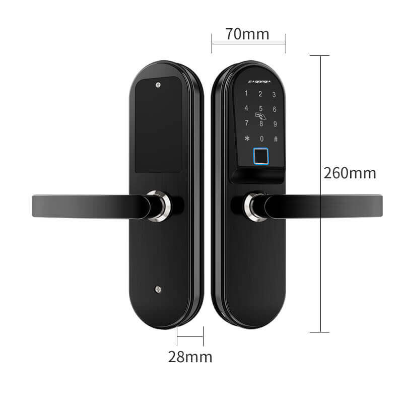 Malý dotykový inteligentní zámek otisků prstů pro posuvné dveře SL-F2018
