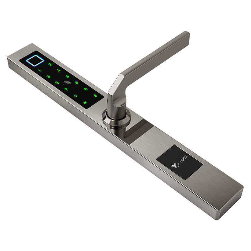 Bezklíčový digitální zámek otisků prstů klávesnice pro skleněné dveře SL-C1019