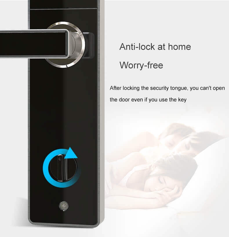 Cerradura de puerta biométrica inteligente del escáner de huellas dactilares Apps para el hogar SL-FD2