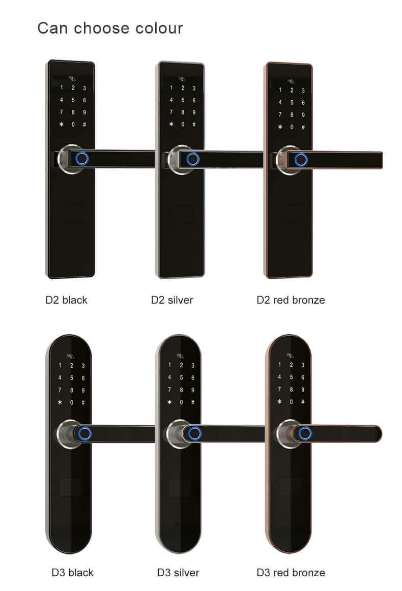 تطبيقات الماسح الضوئي لبصمات الأصابع البيومترية الذكية قفل الباب للمنزل SL-FD2