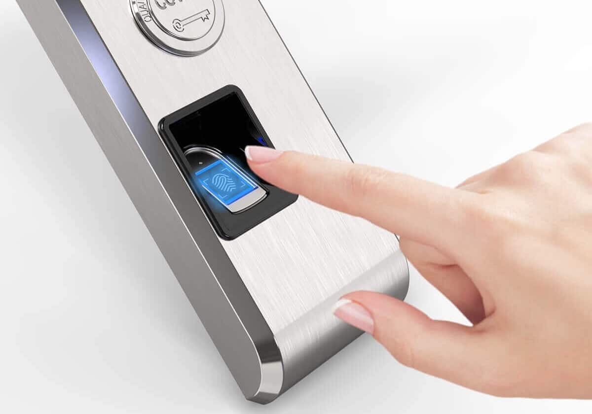 Biometrický skutečný zámek na otisky prstů pro dveře do domácnosti a do ložnice SL-F1058