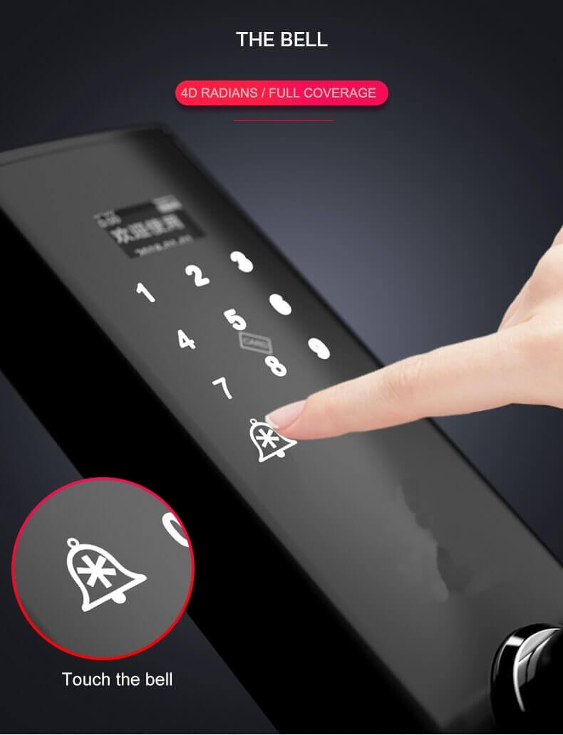 Smart Outdoor Real Fingerprint Lock For Android With App SL-FD8
