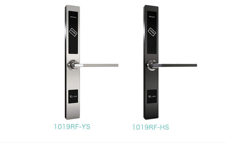 ล็อคประตู Rfid พาณิชย์อิเล็กทรอนิกส์สำหรับการรักษาความปลอดภัยห้องพักในโรงแรม SL-H1019
