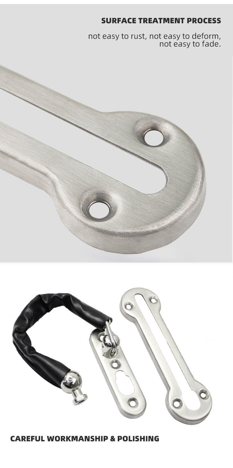 High Quality Hotel Room Chain Lock Safety Sliding Security Chain HC-01S