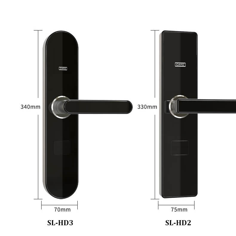 SUS 304 Stainless Steel RFID Smart Card Hotel Door Security Lock 6