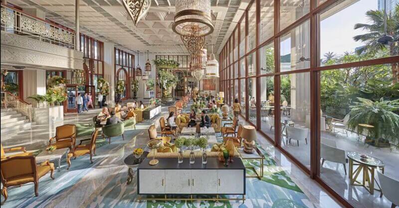 Top 20 nejlepších návrhů hotelových lobby na světě 19