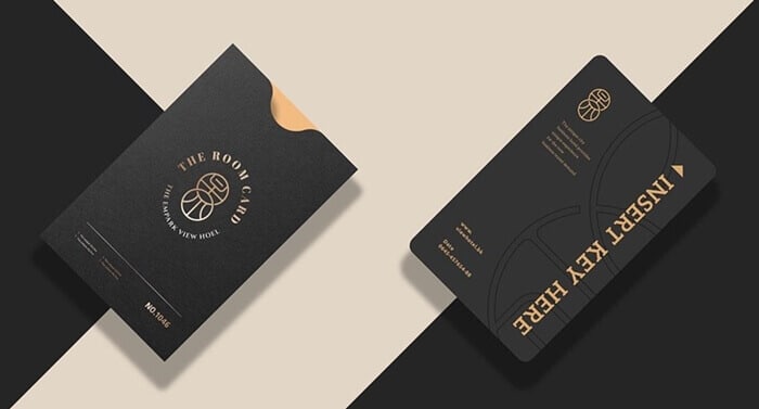 Hotel key card design-To reach more guests