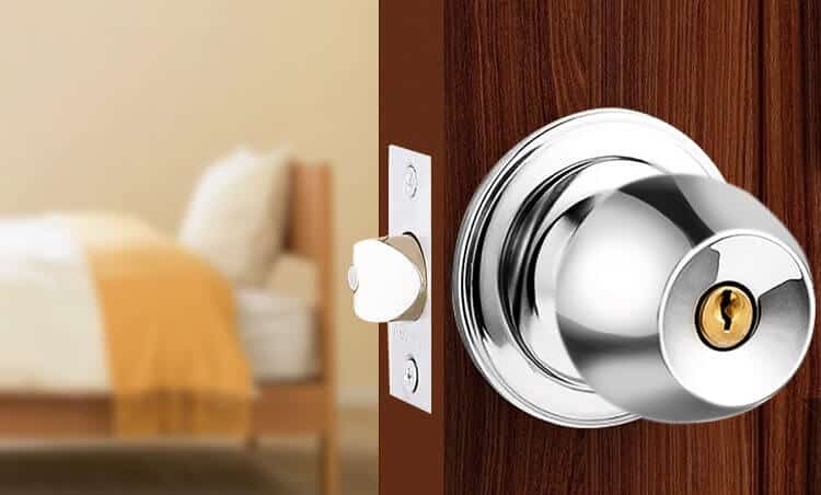 A cylindrical lock is better for residential applications
