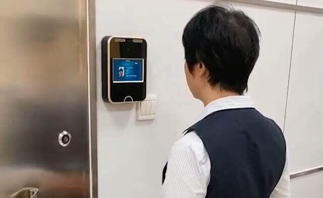 Biometrics hotel access control