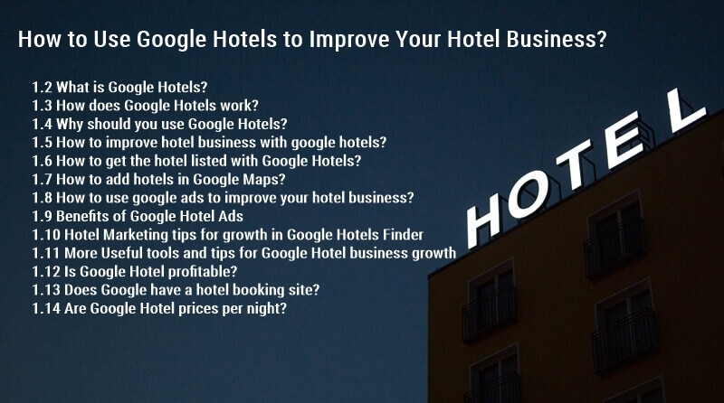 วิธีใช้ Google Hotels เพื่อปรับปรุงธุรกิจโรงแรมของคุณ