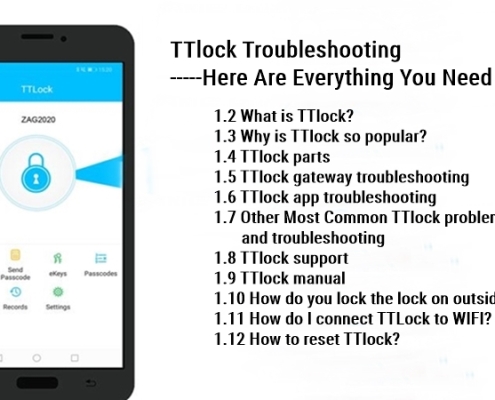 TTlock Troubleshooting Zde je vše, co potřebujete vědět