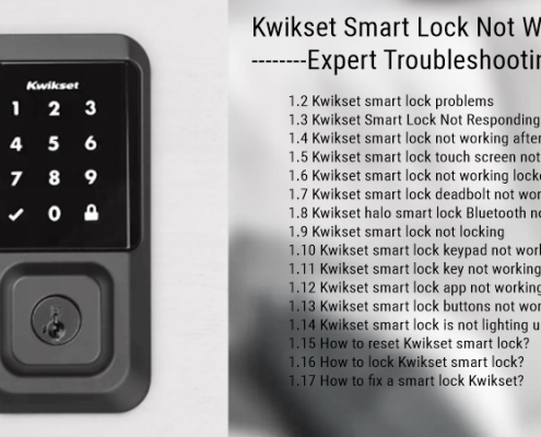¿El bloqueo inteligente Kwikset no funciona? Guía de solución de problemas para expertos