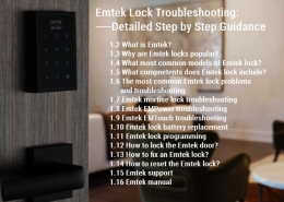 Emtek Lock Troubleshooting Detailed Step by Step Guidance