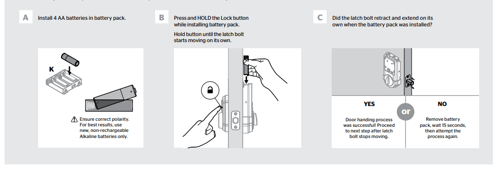 Cómo cambiar la batería en la cerradura de puerta sin llave Kwikset