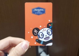 Sådan bruger du nøglekortet på et hotel