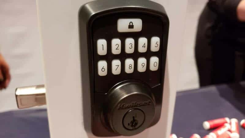 What is a keypad door lock