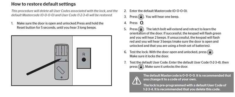 Πώς να επαναφέρετε μια κλειδαριά πόρτας πληκτρολογίου; Τα βήματα ακριβούς επαναφοράς 4