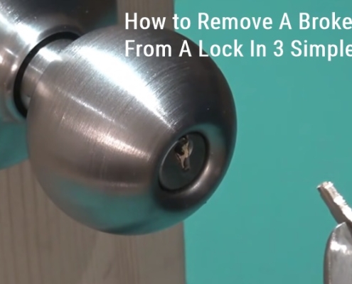 So entfernen Sie einen abgebrochenen Schlüssel aus einem Schloss in 3 einfachen Schritten (2)