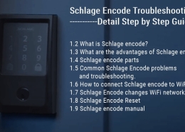 Schlage Encode Troubleshooting Detail Step by Step Guide