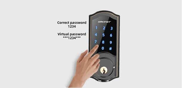 لوحة مفاتيح الباب Smonet تصدر صفيرًا