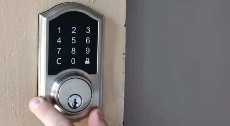 The defiant lock can not lock unlock by the keypad