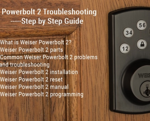 Weiser Powerbolt 2 استكشاف الأخطاء وإصلاحها خطوة بخطوة دليل
