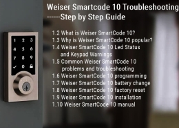 Weiser Smartcode 10 Troubleshooting Step by Step Guide