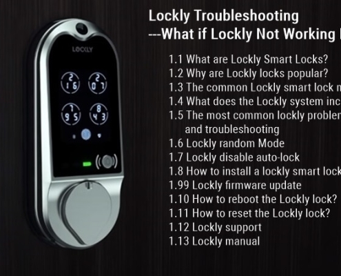 Solución de problemas de Lockly ¿Qué pasa si Lockly no funciona correctamente?