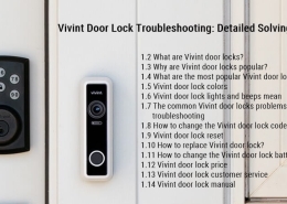 Vivint Door Lock Troubleshooting Detailed Solving Guide