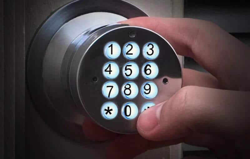 add a new four digital user coder on the Signstek keypad door lock